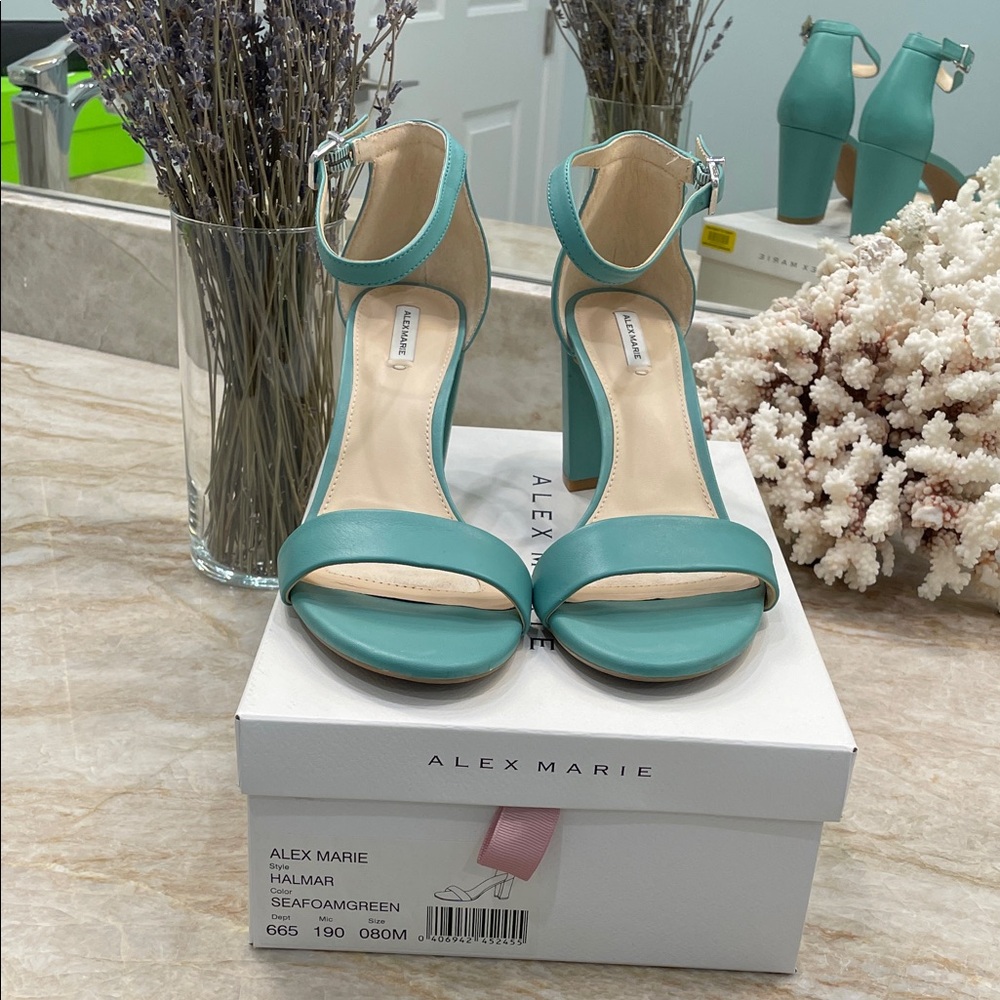 Alex Marie Turquoise Women's Heels